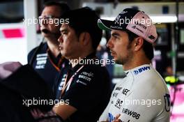 Sergio Perez (MEX) Sahara Force India F1. 24.03.2018. Formula 1 World Championship, Rd 1, Australian Grand Prix, Albert Park, Melbourne, Australia, Qualifying Day.