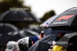 F1 umbrella. 24.03.2018. Formula 1 World Championship, Rd 1, Australian Grand Prix, Albert Park, Melbourne, Australia, Qualifying Day.