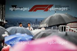 (L to R): Romain Grosjean (FRA) Haas F1 Team and Kevin Magnussen (DEN) Haas F1 Team. 24.03.2018. Formula 1 World Championship, Rd 1, Australian Grand Prix, Albert Park, Melbourne, Australia, Qualifying Day.
