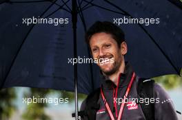 Romain Grosjean (FRA) Haas F1 Team. 24.03.2018. Formula 1 World Championship, Rd 1, Australian Grand Prix, Albert Park, Melbourne, Australia, Qualifying Day.