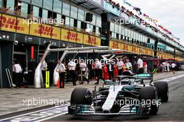 Valtteri Bottas (FIN) Mercedes AMG F1 W09. 24.03.2018. Formula 1 World Championship, Rd 1, Australian Grand Prix, Albert Park, Melbourne, Australia, Qualifying Day.