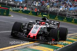 Kevin Magnussen (DEN) Haas VF-18. 24.03.2018. Formula 1 World Championship, Rd 1, Australian Grand Prix, Albert Park, Melbourne, Australia, Qualifying Day.