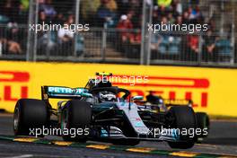 Valtteri Bottas (FIN) Mercedes AMG F1 W09. 24.03.2018. Formula 1 World Championship, Rd 1, Australian Grand Prix, Albert Park, Melbourne, Australia, Qualifying Day.