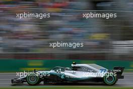 Valtteri Bottas (FIN) Mercedes AMG F1  24.03.2018. Formula 1 World Championship, Rd 1, Australian Grand Prix, Albert Park, Melbourne, Australia, Qualifying Day.