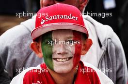 A young Ferrari fan. 25.03.2018. Formula 1 World Championship, Rd 1, Australian Grand Prix, Albert Park, Melbourne, Australia, Race Day.