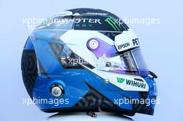 The helmet of Valtteri Bottas (FIN) Mercedes AMG F1. 22.03.2018. Formula 1 World Championship, Rd 1, Australian Grand Prix, Albert Park, Melbourne, Australia, Preparation Day.