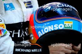 Fernando Alonso (ESP) McLaren F1  22.03.2018. Formula 1 World Championship, Rd 1, Australian Grand Prix, Albert Park, Melbourne, Australia, Preparation Day.