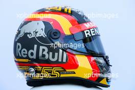 The helmet of Carlos Sainz Jr (ESP) Renault Sport F1 Team. 22.03.2018. Formula 1 World Championship, Rd 1, Australian Grand Prix, Albert Park, Melbourne, Australia, Preparation Day.