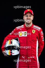 Sebastian Vettel (GER) Ferrari. 22.03.2018. Formula 1 World Championship, Rd 1, Australian Grand Prix, Albert Park, Melbourne, Australia, Preparation Day.