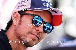 Sergio Perez (MEX) Sahara Force India F1. 22.03.2018. Formula 1 World Championship, Rd 1, Australian Grand Prix, Albert Park, Melbourne, Australia, Preparation Day.