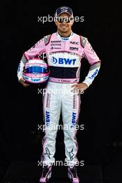 Sergio Perez (MEX) Sahara Force India F1. 22.03.2018. Formula 1 World Championship, Rd 1, Australian Grand Prix, Albert Park, Melbourne, Australia, Preparation Day.