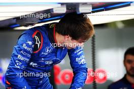 Pierre Gasly (FRA) Scuderia Toro Rosso STR13. 22.03.2018. Formula 1 World Championship, Rd 1, Australian Grand Prix, Albert Park, Melbourne, Australia, Preparation Day.