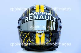 The helmet of Nico Hulkenberg (GER) Renault Sport F1 Team. 22.03.2018. Formula 1 World Championship, Rd 1, Australian Grand Prix, Albert Park, Melbourne, Australia, Preparation Day.