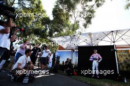 Sergio Perez (MEX) Sahara Force India F1. 22.03.2018. Formula 1 World Championship, Rd 1, Australian Grand Prix, Albert Park, Melbourne, Australia, Preparation Day.