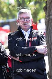 Ross Brawn (GBR) Managing Director, Motor Sports. 22.03.2018. Formula 1 World Championship, Rd 1, Australian Grand Prix, Albert Park, Melbourne, Australia, Preparation Day.