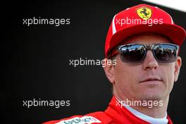 Kimi Raikkonen (FIN) Scuderia Ferrari  22.03.2018. Formula 1 World Championship, Rd 1, Australian Grand Prix, Albert Park, Melbourne, Australia, Preparation Day.