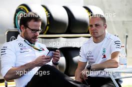 Valtteri Bottas (FIN) Mercedes AMG F1. 22.03.2018. Formula 1 World Championship, Rd 1, Australian Grand Prix, Albert Park, Melbourne, Australia, Preparation Day.