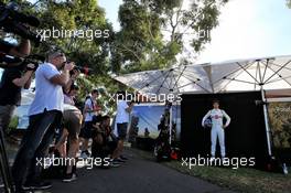 Lance Stroll (CDN) Williams. 22.03.2018. Formula 1 World Championship, Rd 1, Australian Grand Prix, Albert Park, Melbourne, Australia, Preparation Day.