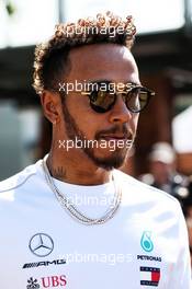 Lewis Hamilton (GBR) Mercedes AMG F1. 22.03.2018. Formula 1 World Championship, Rd 1, Australian Grand Prix, Albert Park, Melbourne, Australia, Preparation Day.