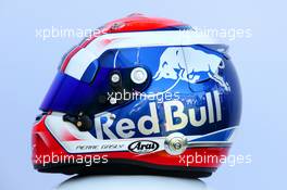 The helmet of Pierre Gasly (FRA) Scuderia Toro Rosso. 22.03.2018. Formula 1 World Championship, Rd 1, Australian Grand Prix, Albert Park, Melbourne, Australia, Preparation Day.