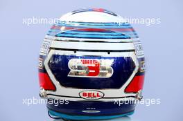 The helmet of Sergey Sirotkin (RUS) Williams. 22.03.2018. Formula 1 World Championship, Rd 1, Australian Grand Prix, Albert Park, Melbourne, Australia, Preparation Day.