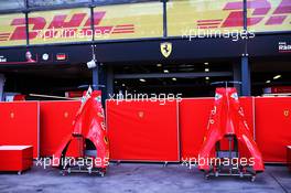 Ferrari pit garages. 21.03.2018. Formula 1 World Championship, Rd 1, Australian Grand Prix, Albert Park, Melbourne, Australia, Preparation Day.