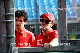 Sebastian Vettel (GER) Ferrari. 21.03.2018. Formula 1 World Championship, Rd 1, Australian Grand Prix, Albert Park, Melbourne, Australia, Preparation Day.