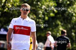 Marcus Ericsson (SWE) Sauber F1 Team. 21.03.2018. Formula 1 World Championship, Rd 1, Australian Grand Prix, Albert Park, Melbourne, Australia, Preparation Day.