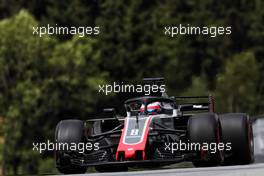 Romain Grosjean (FRA) Haas F1 Team VF-18. 29.06.2018. Formula 1 World Championship, Rd 9, Austrian Grand Prix, Spielberg, Austria, Practice Day.