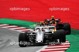 Charles Leclerc (MON) Sauber F1 Team C37. 29.06.2018. Formula 1 World Championship, Rd 9, Austrian Grand Prix, Spielberg, Austria, Practice Day.