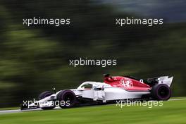 Marcus Ericsson (SWE) Sauber C37. 29.06.2018. Formula 1 World Championship, Rd 9, Austrian Grand Prix, Spielberg, Austria, Practice Day.