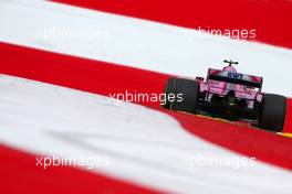 Esteban Ocon (FRA) Force India F1  29.06.2018. Formula 1 World Championship, Rd 9, Austrian Grand Prix, Spielberg, Austria, Practice Day.