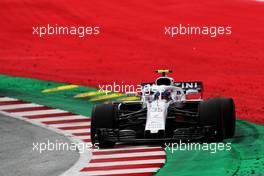 Sergey Sirotkin (RUS) Williams FW41. 29.06.2018. Formula 1 World Championship, Rd 9, Austrian Grand Prix, Spielberg, Austria, Practice Day.