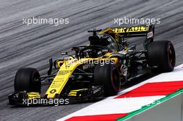Nico Hulkenberg (GER) Renault Sport F1 Team RS18. 29.06.2018. Formula 1 World Championship, Rd 9, Austrian Grand Prix, Spielberg, Austria, Practice Day.