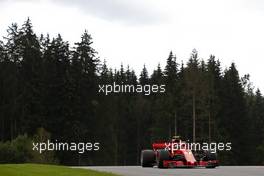 Kimi Raikkonen (FIN) Scuderia Ferrari  29.06.2018. Formula 1 World Championship, Rd 9, Austrian Grand Prix, Spielberg, Austria, Practice Day.