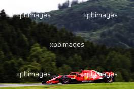 Sebastian Vettel (GER) Ferrari SF71H. 29.06.2018. Formula 1 World Championship, Rd 9, Austrian Grand Prix, Spielberg, Austria, Practice Day.