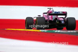Sergio Perez (MEX) Sahara Force India F1   29.06.2018. Formula 1 World Championship, Rd 9, Austrian Grand Prix, Spielberg, Austria, Practice Day.