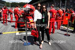Minttu Raikkonen (FIN) on the grid. 01.07.2018. Formula 1 World Championship, Rd 9, Austrian Grand Prix, Spielberg, Austria, Race Day.