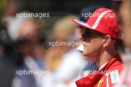 Kimi Raikkonen (FIN) Scuderia Ferrari  01.07.2018. Formula 1 World Championship, Rd 9, Austrian Grand Prix, Spielberg, Austria, Race Day.