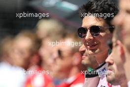 Esteban Ocon (FRA) Force India F1  01.07.2018. Formula 1 World Championship, Rd 9, Austrian Grand Prix, Spielberg, Austria, Race Day.