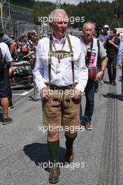 Helmut Marko (AUT), Red Bull Racing  01.07.2018. Formula 1 World Championship, Rd 9, Austrian Grand Prix, Spielberg, Austria, Race Day.
