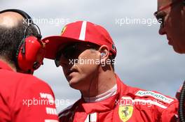 Kimi Raikkonen (FIN) Ferrari SF71H. 01.07.2018. Formula 1 World Championship, Rd 9, Austrian Grand Prix, Spielberg, Austria, Race Day.