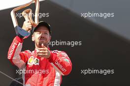 Sebastian Vettel (GER) Scuderia Ferrari  01.07.2018. Formula 1 World Championship, Rd 9, Austrian Grand Prix, Spielberg, Austria, Race Day.