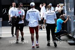 Lewis Hamilton (GBR) Mercedes AMG F1. 01.07.2018. Formula 1 World Championship, Rd 9, Austrian Grand Prix, Spielberg, Austria, Race Day.