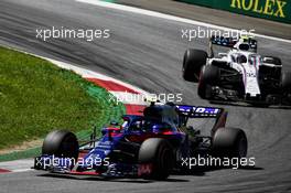 Pierre Gasly (FRA) Scuderia Toro Rosso STR13. 01.07.2018. Formula 1 World Championship, Rd 9, Austrian Grand Prix, Spielberg, Austria, Race Day.