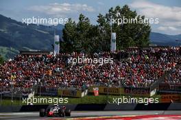 Romain Grosjean (FRA) Haas F1 Team VF-18. 01.07.2018. Formula 1 World Championship, Rd 9, Austrian Grand Prix, Spielberg, Austria, Race Day.