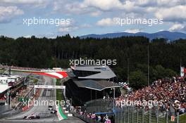 Sergio Perez (MEX) Sahara Force India F1 VJM11. 01.07.2018. Formula 1 World Championship, Rd 9, Austrian Grand Prix, Spielberg, Austria, Race Day.