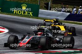 Kevin Magnussen (DEN) Haas VF-18. 01.07.2018. Formula 1 World Championship, Rd 9, Austrian Grand Prix, Spielberg, Austria, Race Day.