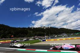 Sergio Perez (MEX) Sahara Force India F1 VJM11. 01.07.2018. Formula 1 World Championship, Rd 9, Austrian Grand Prix, Spielberg, Austria, Race Day.