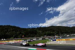 Sergio Perez (MEX) Sahara Force India F1 VJM11. 01.07.2018. Formula 1 World Championship, Rd 9, Austrian Grand Prix, Spielberg, Austria, Race Day.